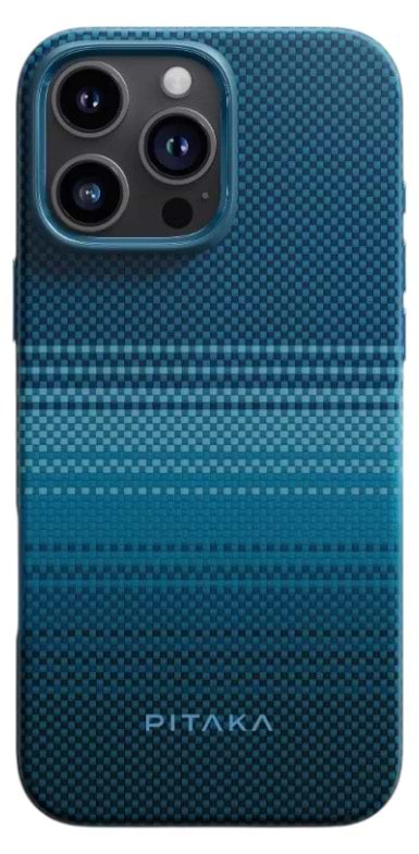 Фото - Чохол для смартфону Pitaka Military-Grade Protective Moonrise for iPhone 16 Pro (KI1601CPMO) Фото - Чохол для смартфону Pitaka Military-Grade Protective Moonrise for iPhone 16 Pro (KI1601CPMO)