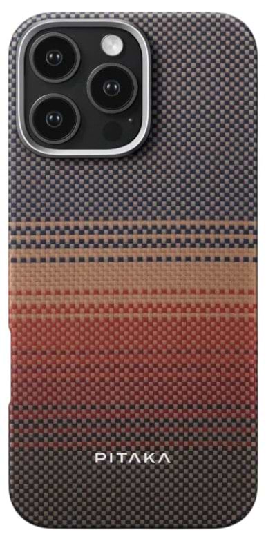 Чохол для смартфону Pitaka Tactile Woven Sunset for iPhone 16 Pro Max (KI1601SUM) - Фото 1
