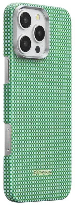Фото - Чохол для смартфону Pitaka Ultra-Slim Classic Forest Green for iPhone 16 Pro (KI1601PFOR)