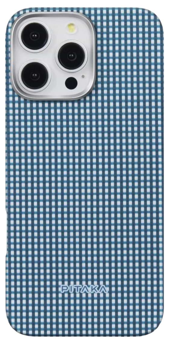 Чохол для смартфону Pitaka Ultra-Slim Classic Ocean Blue for iPhone 16 Pro (KI1601POCE) - Фото 1