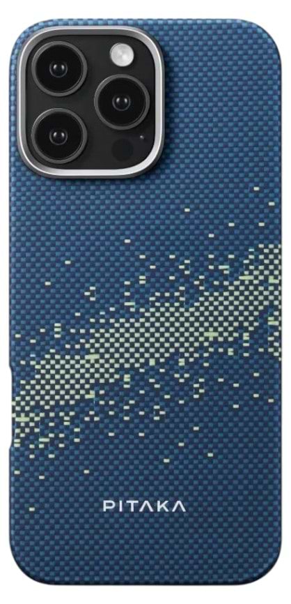 Чохол для смартфону Pitaka Tactile Woven StarPeak Milky Way Galaxy for iPhone 16 Pro Max (KI1602PMYG) - Фото 1