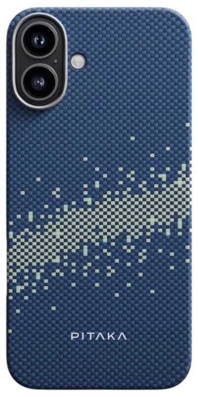 Чохол для смартфону Pitaka Tactile Woven StarPeak Milky Way Galaxy for iPhone 16 (KI1601MYG) - Фото 1