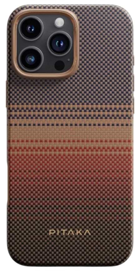 Чохол для смартфону Pitaka Military-Grade Protective Sunset for iPhone 16 Pro (KI1601CPSU) - Фото 1