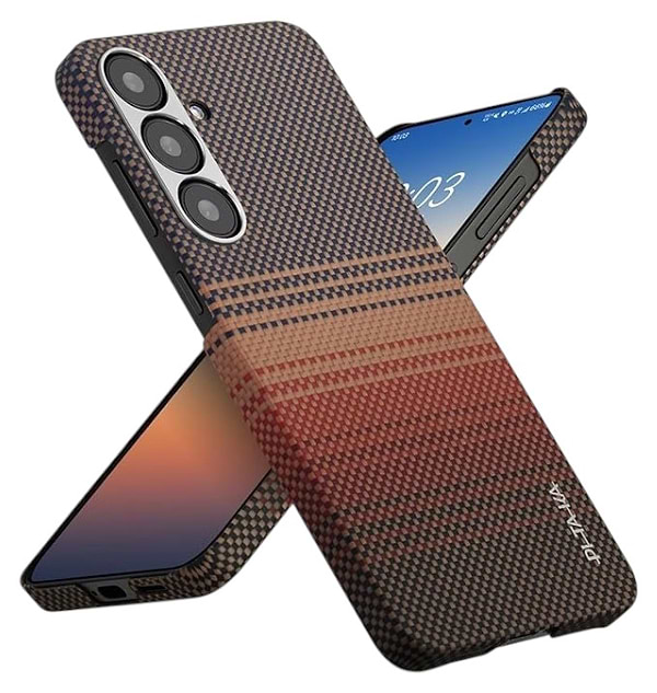 Фото - Чохол для смартфону Pitaka Tactile Woven Case Sunset for Samsung Galaxy S25 (KS2503)