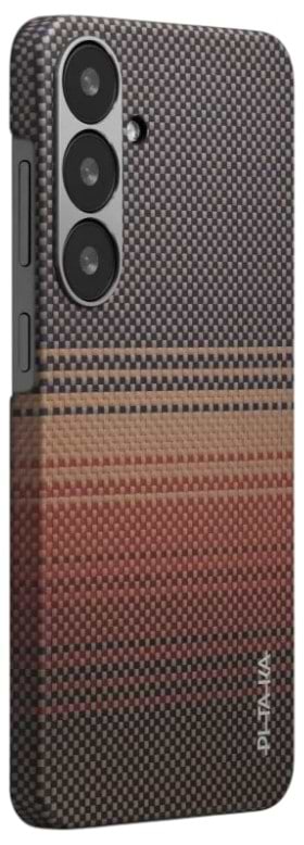 Фото - Чохол для смартфону Pitaka Tactile Woven Case Sunset for Samsung Galaxy S25 (KS2503)
