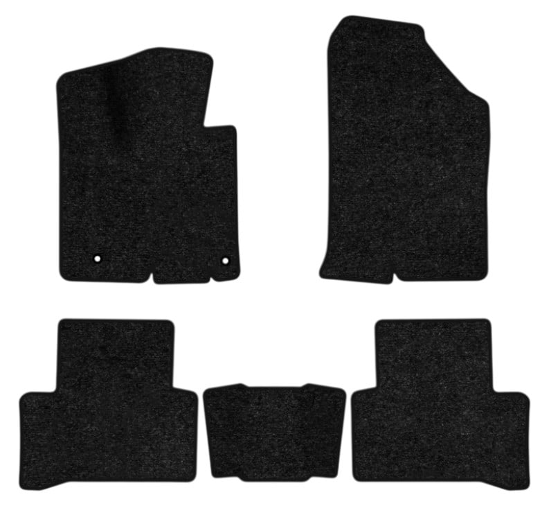 Коврики ворсовые в салон авто EVAtech Standard для Hyundai Tucson (NX4) (Short base) 2021 4 поколение SUV EU черный кант HY14415CE5KH2VEB