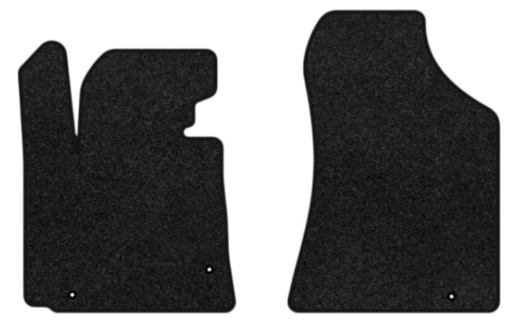 Килимки ворсові в салон авто EVAtech Premium для Hyundai ix35 2010-2015 1 покоління SUV Korea чорний кант HY33015AV2LA3VPB