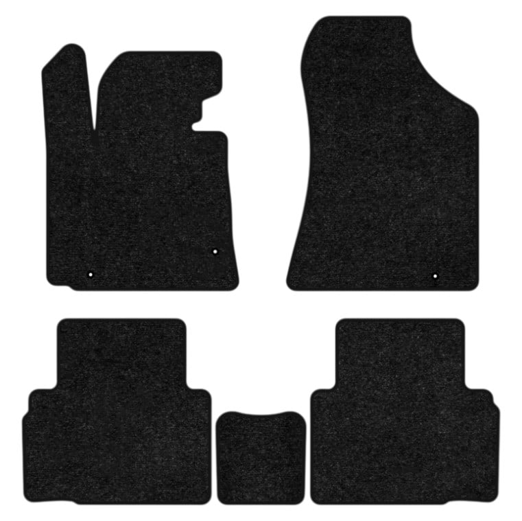 Коврики ворсовые в салон авто EVAtech Standard для Hyundai ix35 2010-2015 1 поколение SUV Korea черный кант HY33015CV5LA3VEB