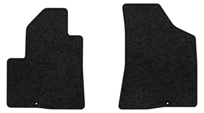 Коврики ворсовые в салон авто EVAtech Premium для Hyundai Santa FE (CM) 5 seats 2006-2010 2 поколение SUV Korea черный кант HY33308AG2KD3VPB