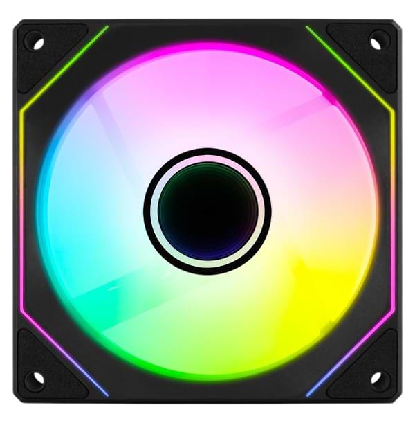 Фото - Корпусный вентилятор AEROCOOL Phantom M-3 12 PWM ARGB Black (ACF3-MR11217.11)