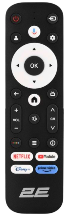 Фото - Пульт ДУ универсальный 2E Google RC 3.0 (голосовое управление) (2E-GTVSMALLRC) Фото - Пульт ДУ универсальный 2E Google RC 3.0 (голосовое управление) (2E-GTVSMALLRC)