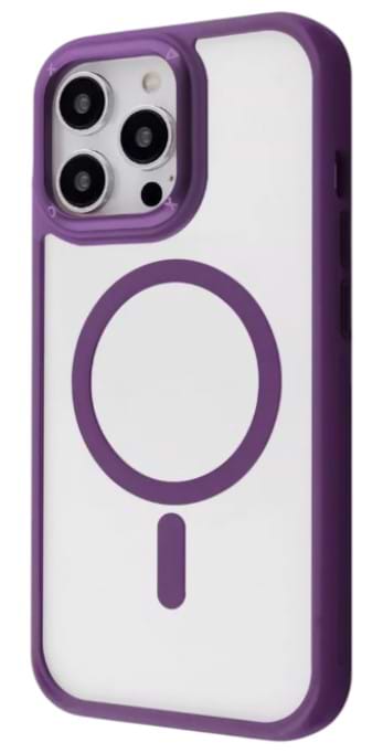 Чехол для смартфона Proove Clear Essence Case with Magnetic Ring iPhone 13 Pro Max Deep Purple (PCCEIP13PM04) - Фото 1