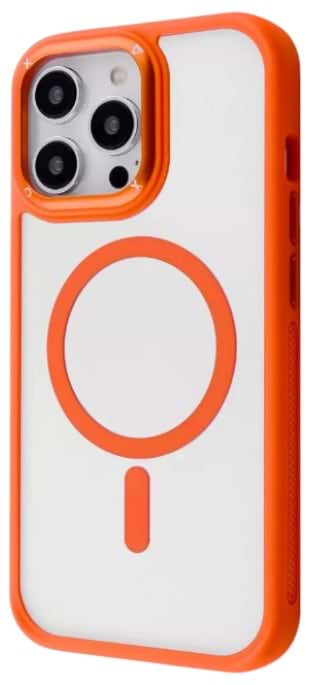 Чохол для смартфону Proove Clear Essence Case with Magnetic Ring iPhone 16 Pro Max orange (PCCEIP16PM10)