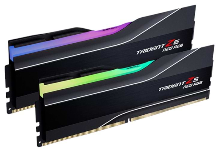 Память DDR G.Skill Trident Z5 Neo RGB Black DDR5-6000 2x32GB AMD EXPO (F5-6000J2836G32GX2-TZ5NR)