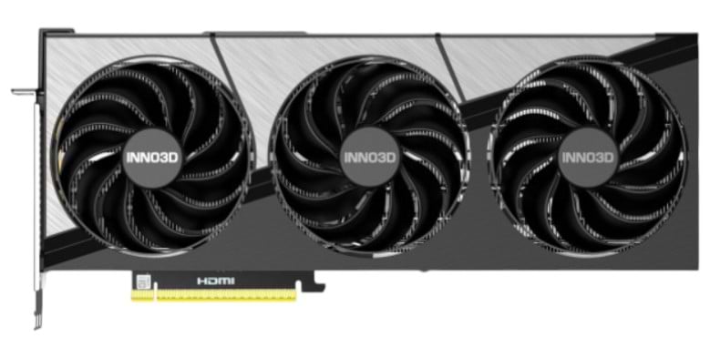 Відеокарта Inno3D GeForce RTX5090 X3 OC, 32GB GDDR7 (N50903-32D7X-17593928)