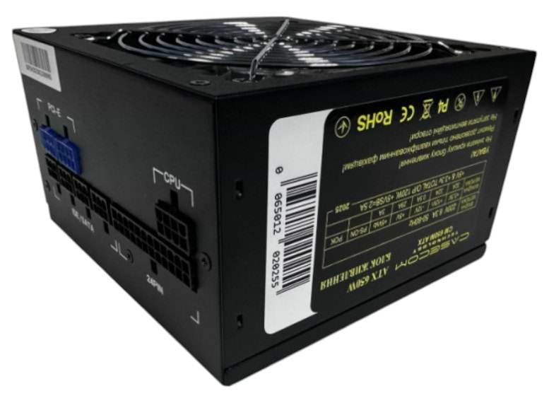 Блок живлення для ПК CASECOM CM 650M ATX - Фото 1