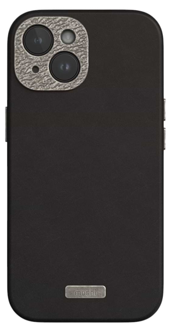 Чехол для смартфона Moshi Napa Slim Hardshell Case Midnight Black for iPhone 15 (99MO231101) - Фото 1