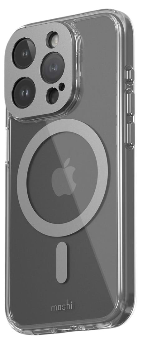 Фото - Чохол для смартфону Moshi iGlaze Slim Hardshell Case Meteorite Gray for iPhone 15 Pro (99MO231007)