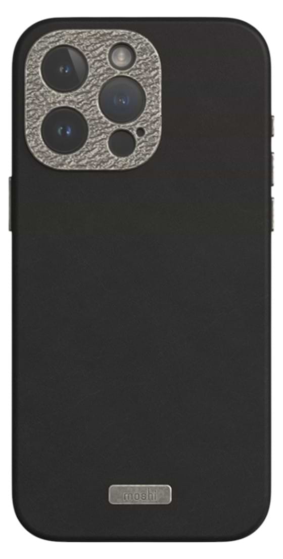 Чехол для смартфона Moshi Napa Slim Hardshell Case Midnight Black for iPhone 15 Pro (99MO231103) - Фото 1