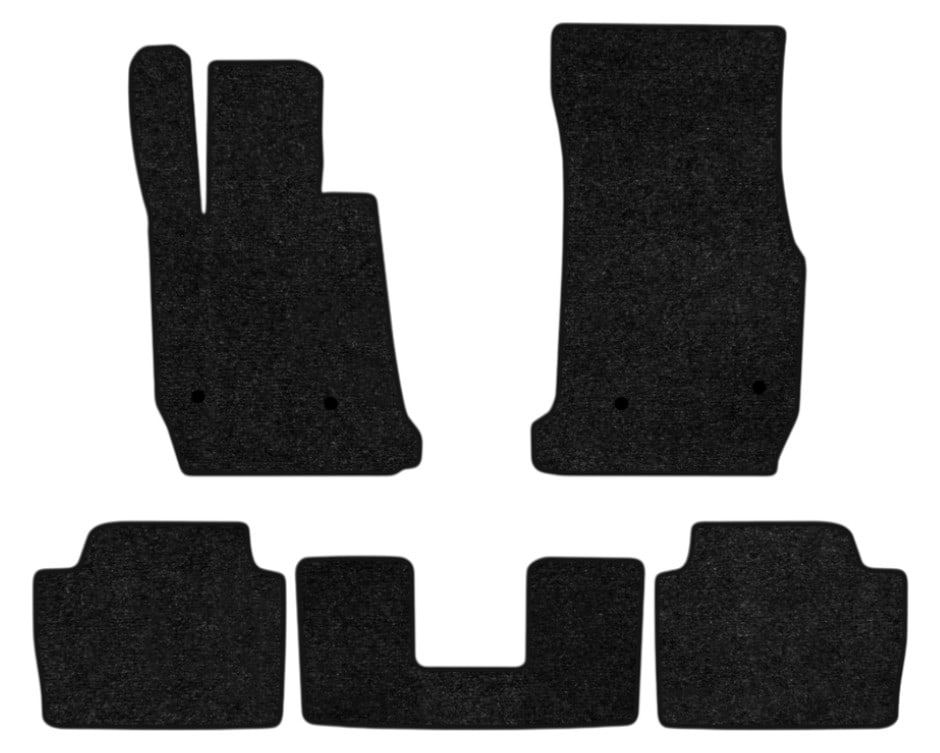 Коврики ворсовые в салон авто EVAtech Standard для BMW 4 Series Gran Coupe (F36) RWD 2014-2020 1 поколение Sedan USA черный кант BM12817C5BW4VEB