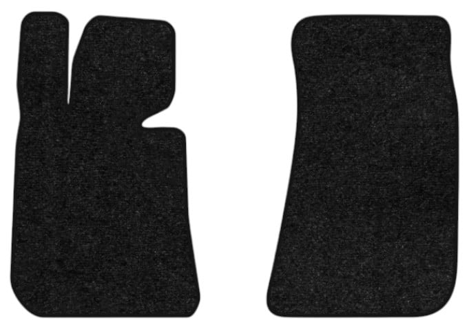 Килимки ворсові в салон авто EVAtech Standard для BMW 3 Series (E30) RWD 1982-1994 2 покоління Sedan EU чорний кант BM13098A2VEB