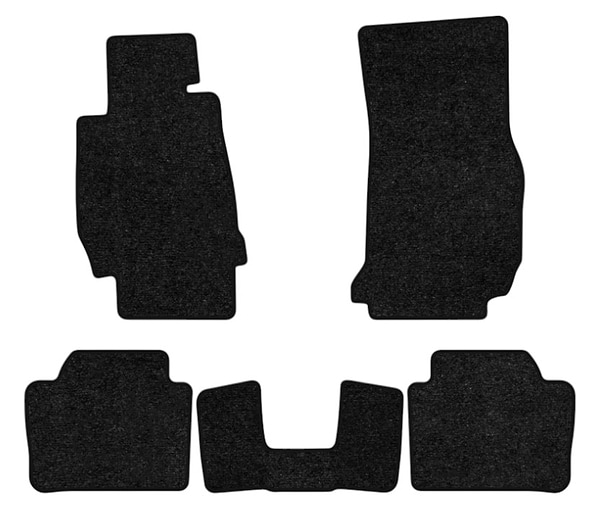 Фото - Килимки ворсові в салон авто EVAtech Standard для BMW 3 Series (F31) 2012-2019 6 покоління Combi USA чорний кант BM13626CB5BM4VEB