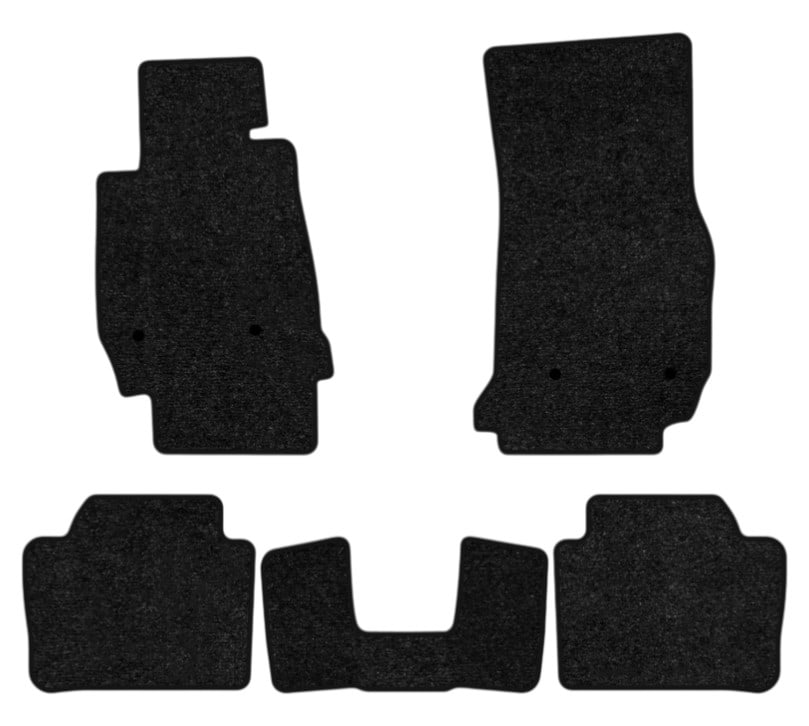 Коврики ворсовые в салон авто EVAtech Standard для BMW 3 Series (F30) ActiveHybrid 2012-2019 6 поколение Sedan USA черный кант BM14012CB5BW4VEB