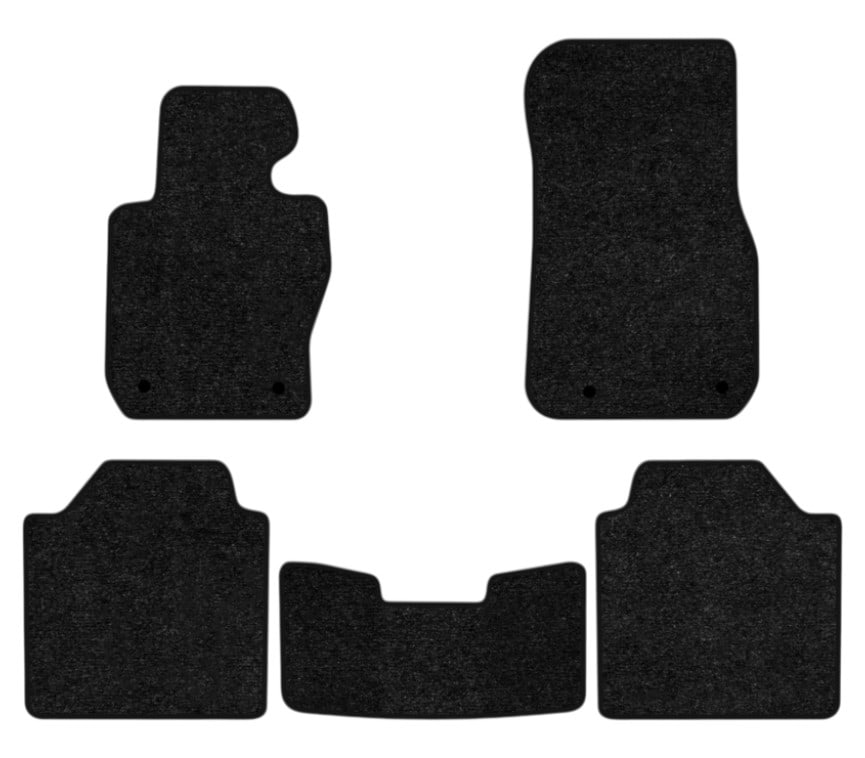 Коврики ворсовые в салон авто EVAtech Standard для BMW 3 Series Gran Turismo (F34) (xDrive) 2013 1 поколение Liftback EU черный кант BM14207CB5BW4VEB