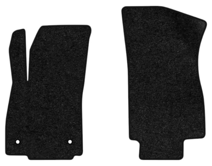 Килимки ворсові в салон авто EVAtech Standard для Buick Encore Restyling 2016-2022 1 покоління SUV USA чорний кант BK1765A2OU2VEB