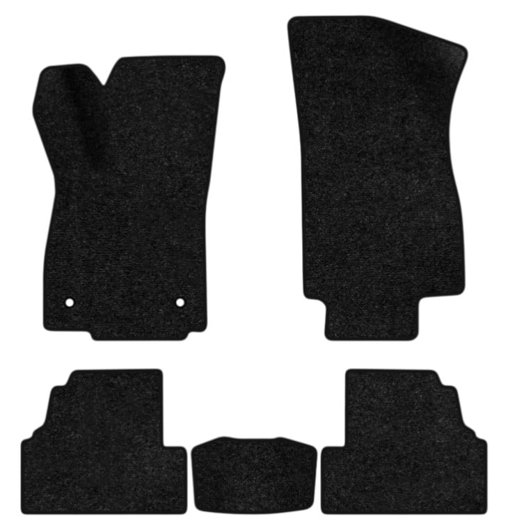 Коврики ворсовые в салон авто EVAtech Standard для Buick Encore Restyling 2016-2022 1 поколение SUV USA черный кант BK1765CD5OU2VEB