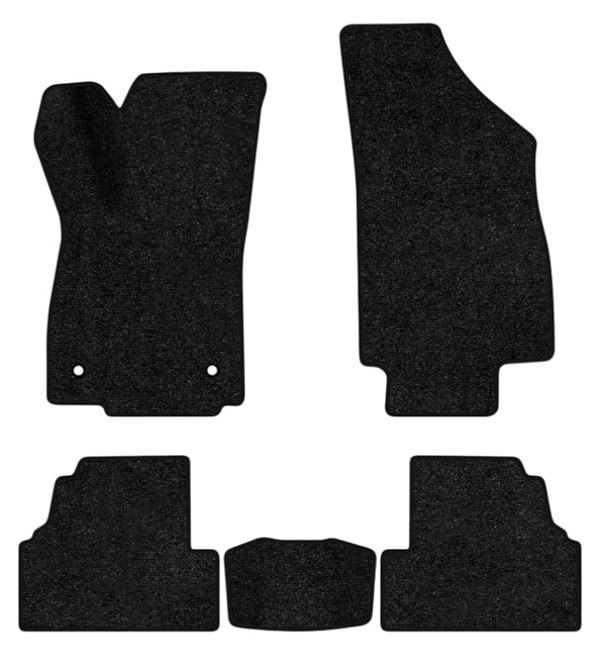 Фото - Коврики ворсовые в салон авто EVAtech Standard для Buick Encore Restyling 2016-2022 1 поколение SUV USA черный кант BK1765CE5OU2VEB