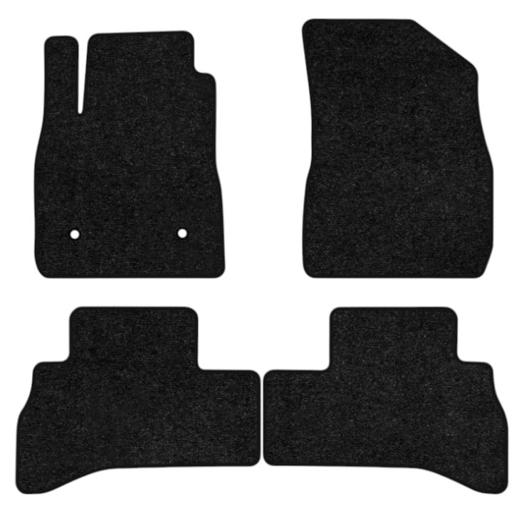 Коврики ворсовые в салон авто EVAtech Standard для Buick Encore GX FWD 2019 2 поколение SUV USA черный кант BK1766PVC4OU2VEB