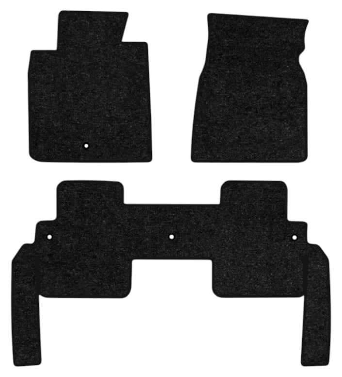 Коврики ворсовые в салон авто EVAtech Standard для Buick Enclave Restyling 2012-2017 1 поколение SUV USA черный кант BK41429ZB3TL4VEB