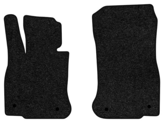 Килимки ворсові в салон авто EVAtech Standard для BMW 6 Series (F13) RWD 2011-2017 3 покоління Coupe EU чорний кант BM23074A2BW4VEB