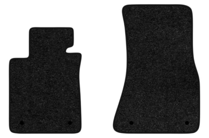 Коврики ворсовые в салон авто EVAtech Standard для BMW 5 Series (G30) Plug-in Hybrid 2017 7 поколение Sedan EU черный кант BM23418AB2BW4VEB