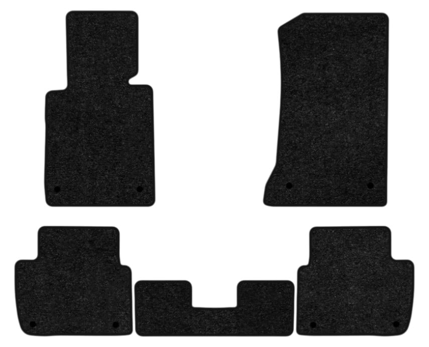 Килимки ворсові в салон авто EVAtech Standard для BMW 3 Series (E46) RWD 1998-2001 4 покоління Combi EU чорний кант BM32836CB5BW8VEB