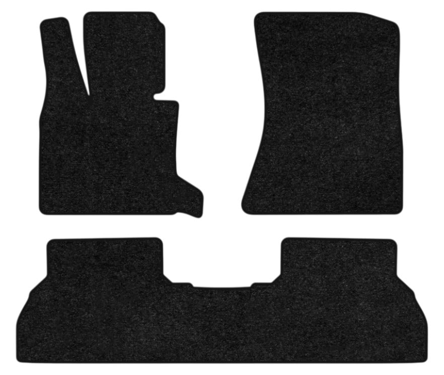 Коврики ворсовые в салон авто EVAtech Standard для BMW X5 (E70) (closed threshold) 2006-2013 2 поколение SUV USA черный кант BM33436Z3BM4VEB