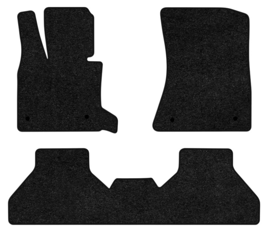 Килимки ворсові в салон авто EVAtech Standard для BMW X5 (E70) (open threshold) 2006-2013 2 покоління SUV USA чорний кант BM33438Z3BW4VEB
