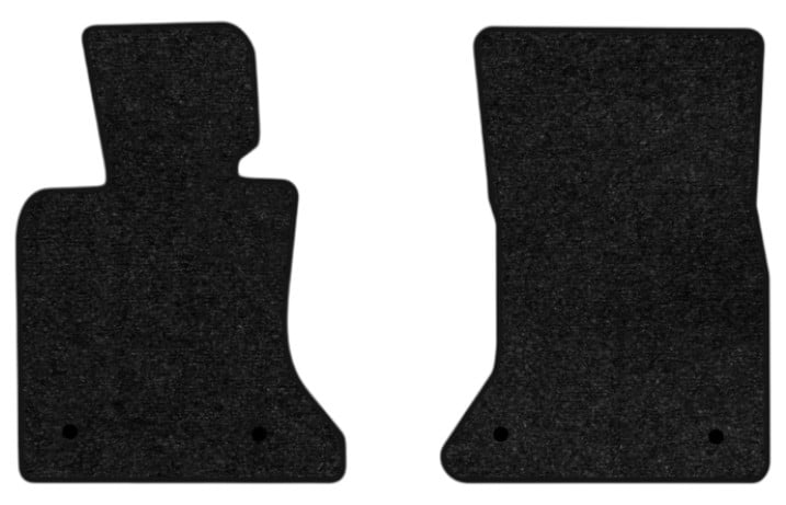 Килимки ворсові в салон авто EVAtech Standard для BMW 5 Series (F11) (xDrive) Restyling Mechanical seats 2013-2017 6 покоління Combi EU чорний кант BM11059AB2BW4VEB