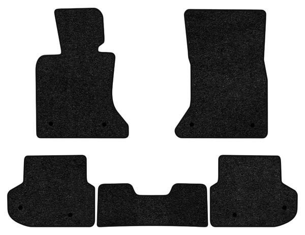 Фото - Коврики ворсовые в салон авто EVAtech Standard для BMW 5 Series (F11) (xDrive) Restyling Mechanical seats 2013-2017 6 поколение Combi EU черный кант BM11059CB5BW8VEB