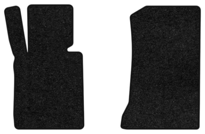 Килимки ворсові в салон авто EVAtech Standard для BMW 3 Series (E46) RWD Restyling 2001-2006 4 покоління Combi EU чорний кант BM12268A2BM4VEB