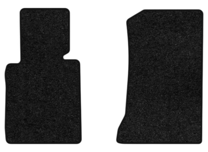 Килимки ворсові в салон авто EVAtech Standard для BMW 3 Series (E46) RWD Restyling 2001-2006 4 покоління Combi EU чорний кант BM12268AB2BM4VEB