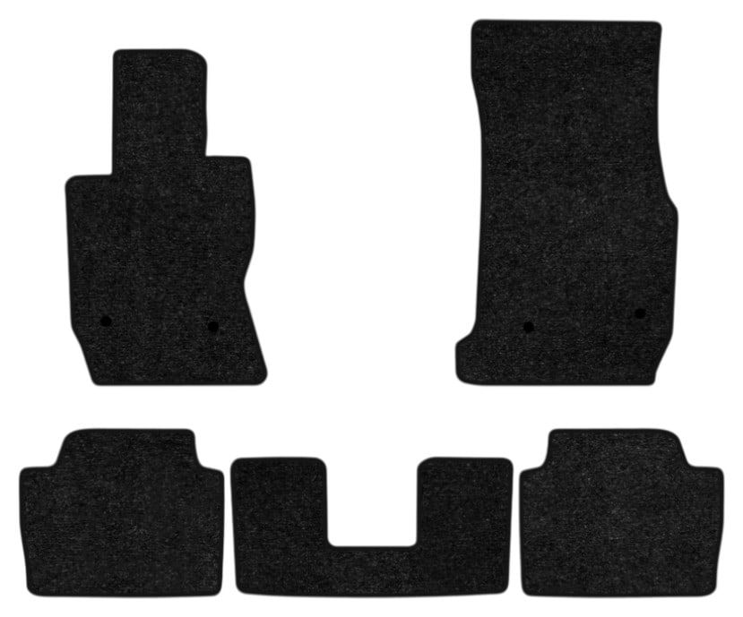 Коврики ворсовые в салон авто EVAtech Standard для BMW 4 Series Gran Coupe (F36) xDrive 2014-2020 1 поколение Sedan USA черный кант BM12816CB5BW4VEB