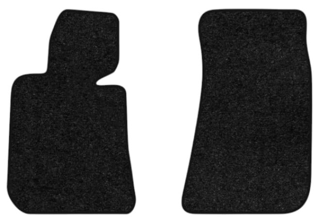 Килимки ворсові в салон авто EVAtech Standard для BMW 3 Series (E30) RWD 1982-1994 2 покоління Sedan EU чорний кант BM13098AB2VEB