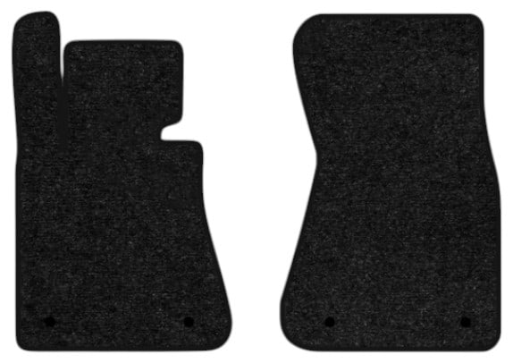 Килимки ворсові в салон авто EVAtech Standard для BMW 7 Series (E66) (Long) 2001-2008 4 покоління Sedan EU чорний кант BM21876A2BW4VEB