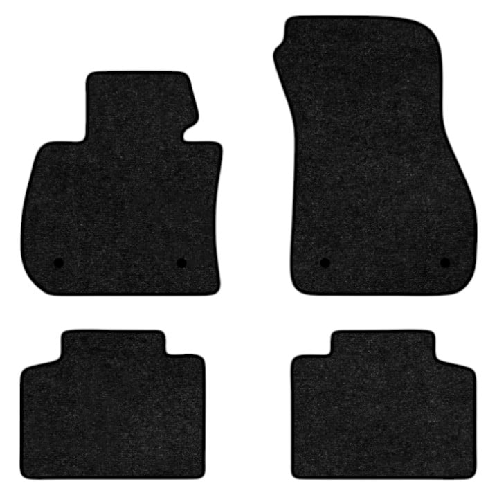 Коврики ворсовые в салон авто EVAtech Standard для BMW 2 Series (F45) (225xe Active Tourer) 2014-2021 1 поколение SUV EU черный кант BM22197PB4BW4VEB