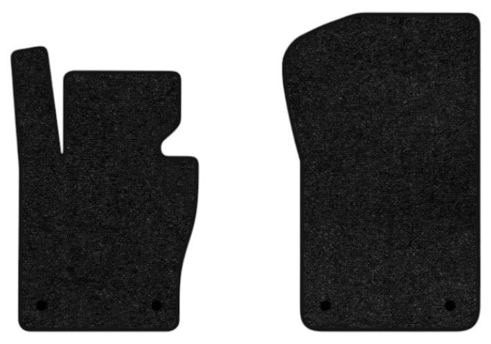 Килимки ворсові в салон авто EVAtech Standard для BMW X3 (E83) (4 clips) 2003-2010 1 покоління SUV EU чорний кант BM22470A2BW4VEB