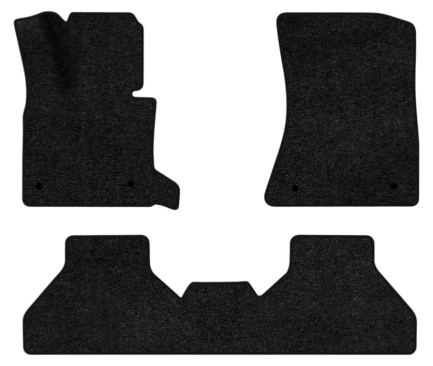 Коврики ворсовые в салон авто EVAtech Standard для BMW X5 (E70) (open threshold) 2006-2013 2 поколение SUV USA черный кант BM33438ZD3BW4VEB