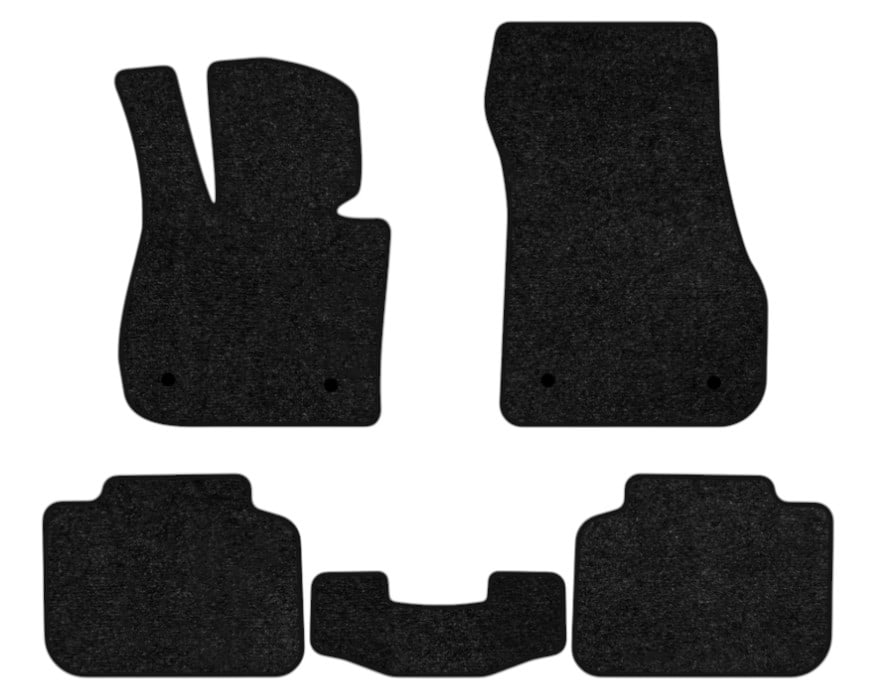 Коврики ворсовые в салон авто EVAtech Standard для BMW X1 (F48) MT 2015-2022 2 поколение SUV USA черный кант BM33803C5BW4VEB