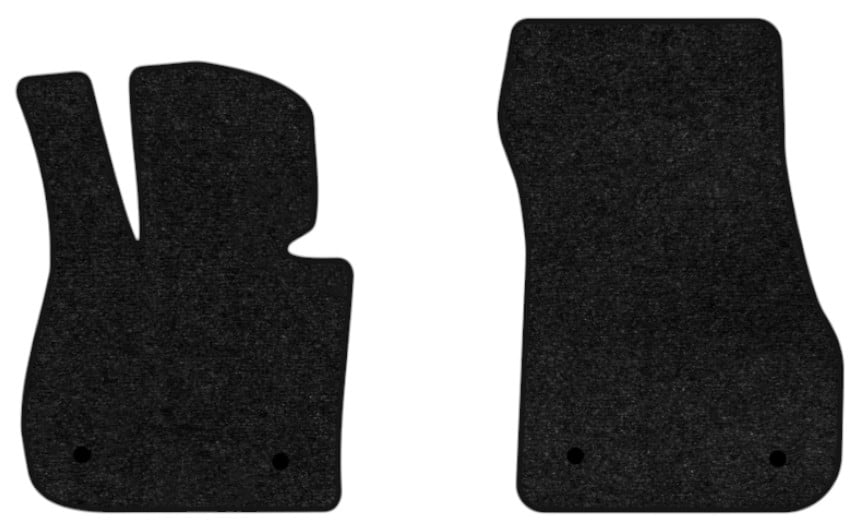 Килимки ворсові в салон авто EVAtech Standard для BMW X1 (F48) AT 2015-2022 2 покоління SUV USA чорний кант BM33804A2BW4VEB